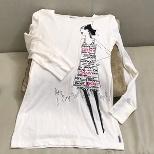 NWOT. DKNY long sleeve top